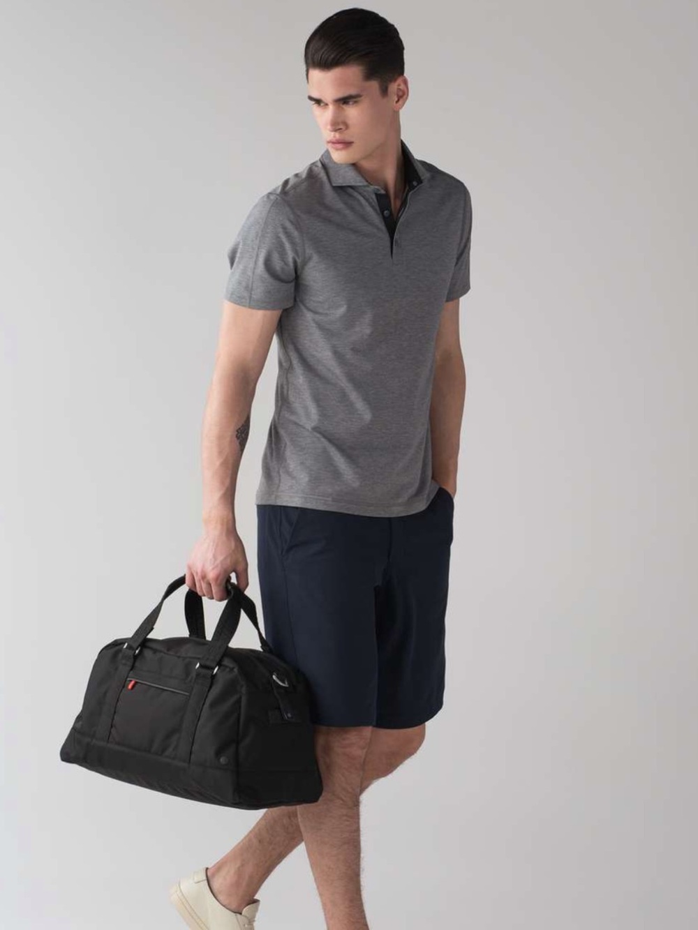 Lululemon Evolution Polo Gray Medium